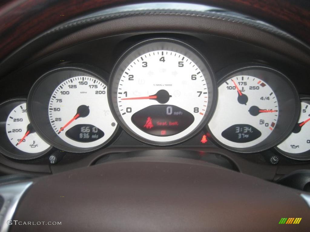 2007 Porsche 911 Carrera S Cabriolet Gauges Photo #42605681
