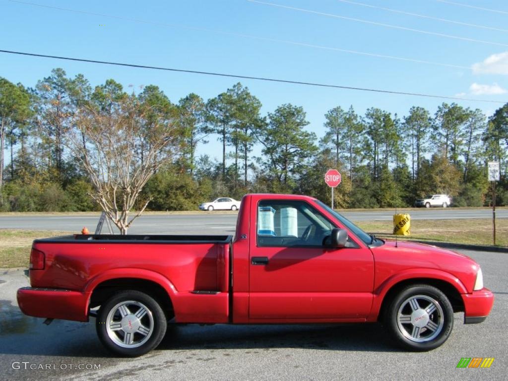 Fire Red 2000 GMC Sonoma SLS Sport Regular Cab Exterior Photo #42605699