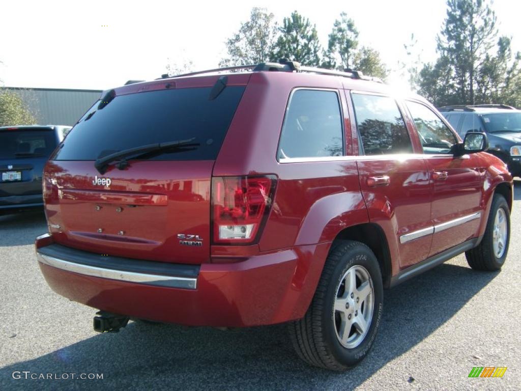 2006 Grand Cherokee Limited - Red Rock Crystal Pearl / Medium Slate Gray photo #5