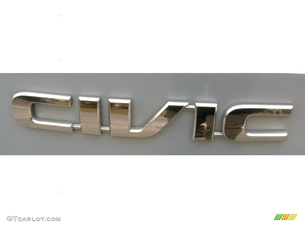 2005 Civic Hybrid Sedan - Opal Silver Blue Metallic / Gray photo #6