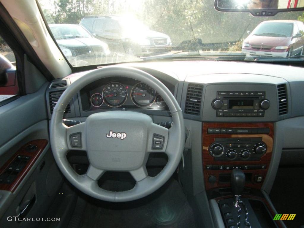 2006 Grand Cherokee Limited - Red Rock Crystal Pearl / Medium Slate Gray photo #18