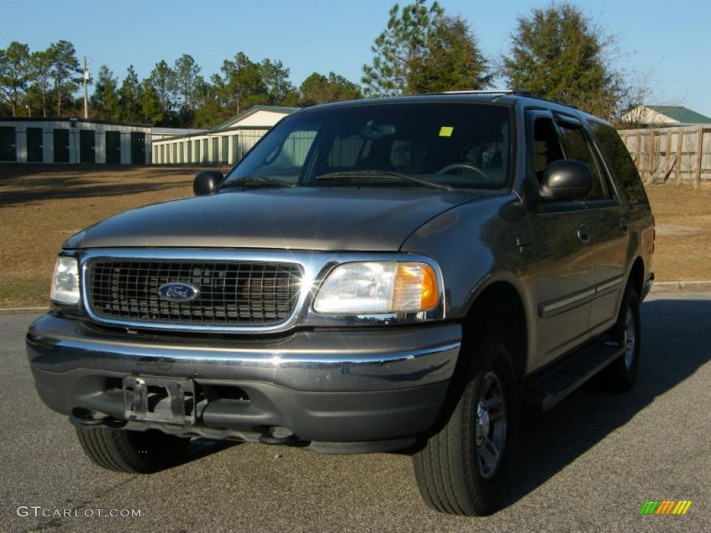 2001 Expedition XLT 4x4 - Arizona Beige Metallic / Medium Graphite photo #1