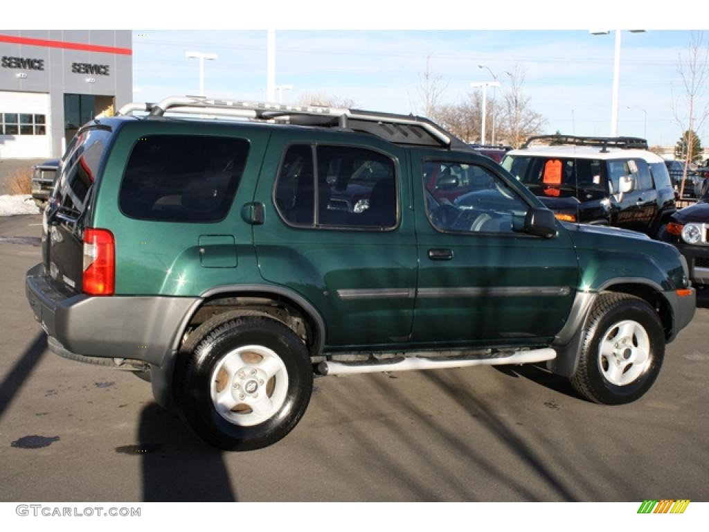 Alpine Green Metallic 2002 Nissan Xterra XE V6 SC 4x4 Exterior Photo #42608012