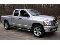 2008 Bright Silver Metallic Dodge Ram 1500 Big Horn Edition Quad Cab 4x4  photo #2