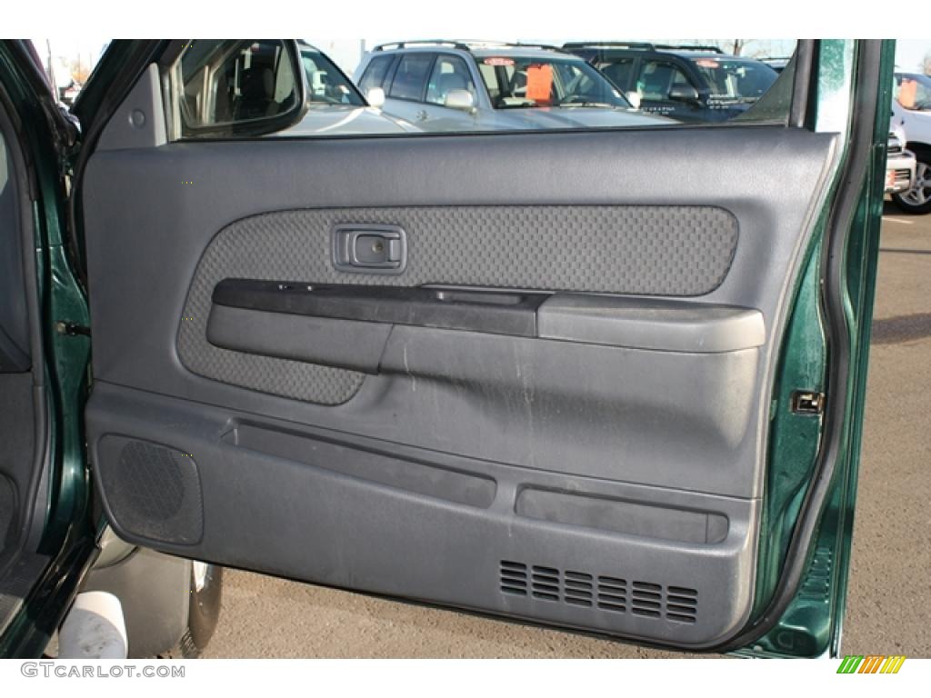 2002 Nissan Xterra XE V6 SC 4x4 Sage Door Panel Photo #42608228