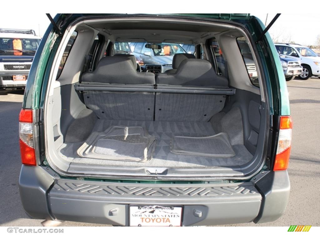 2002 Nissan Xterra XE V6 SC 4x4 Trunk Photo #42608412