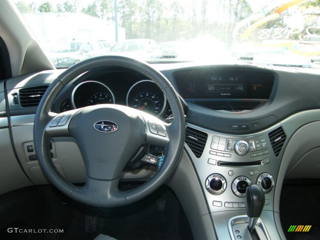 2008 Subaru Tribeca 7 Passenger Slate Gray Dashboard Photo #42609672