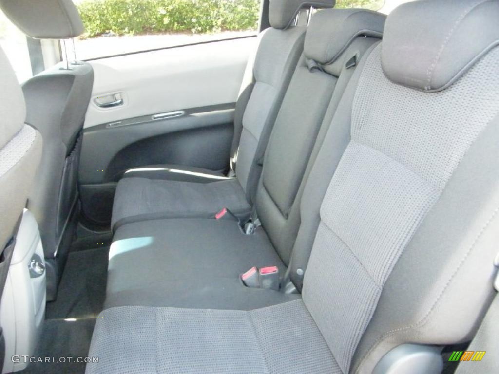Slate Gray Interior 2008 Subaru Tribeca 7 Passenger Photo #42609732