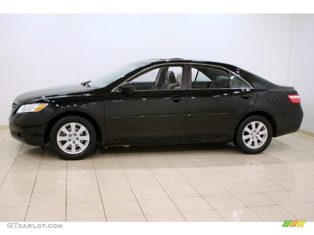 2008 Camry XLE - Black / Ash photo #4