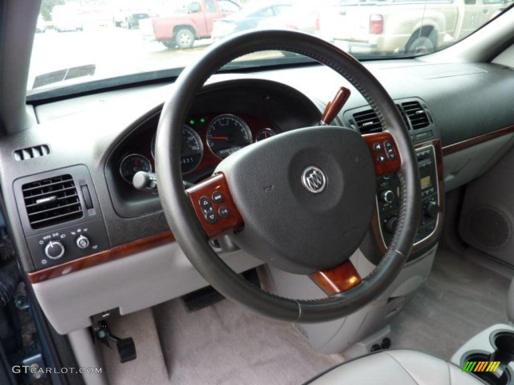 2007 Buick Terraza CXL Medium Gray Steering Wheel Photo #42611600