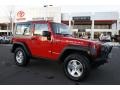 Flame Red 2007 Jeep Wrangler Rubicon 4x4