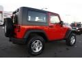 Flame Red - Wrangler Rubicon 4x4 Photo No. 2