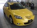 2004 Solar Yellow Mica Mazda MAZDA3 s Hatchback #42597056