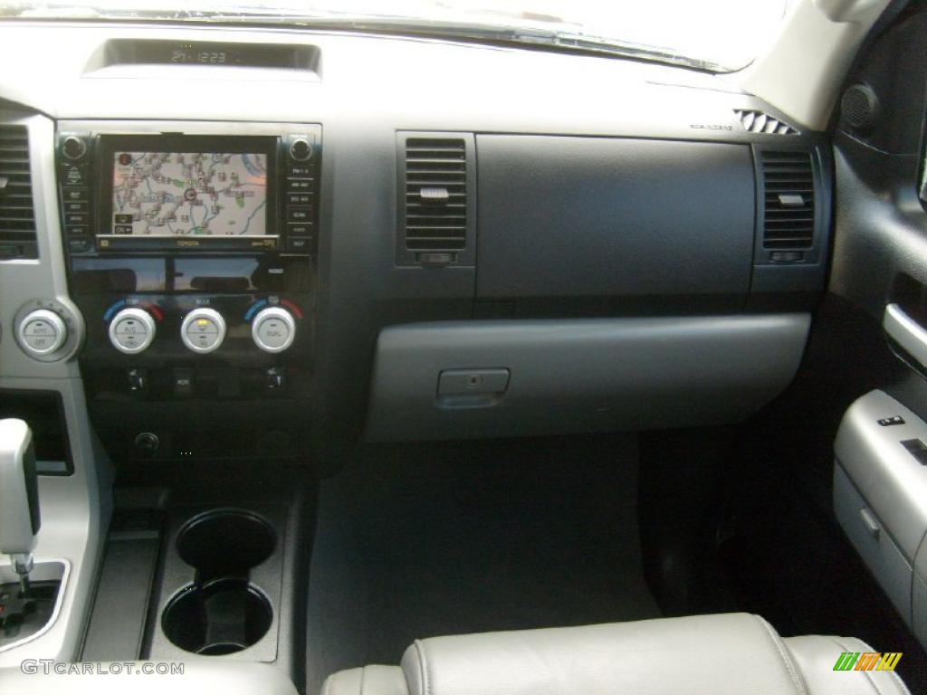 2007 Tundra Limited Double Cab 4x4 - Black / Graphite Gray photo #17