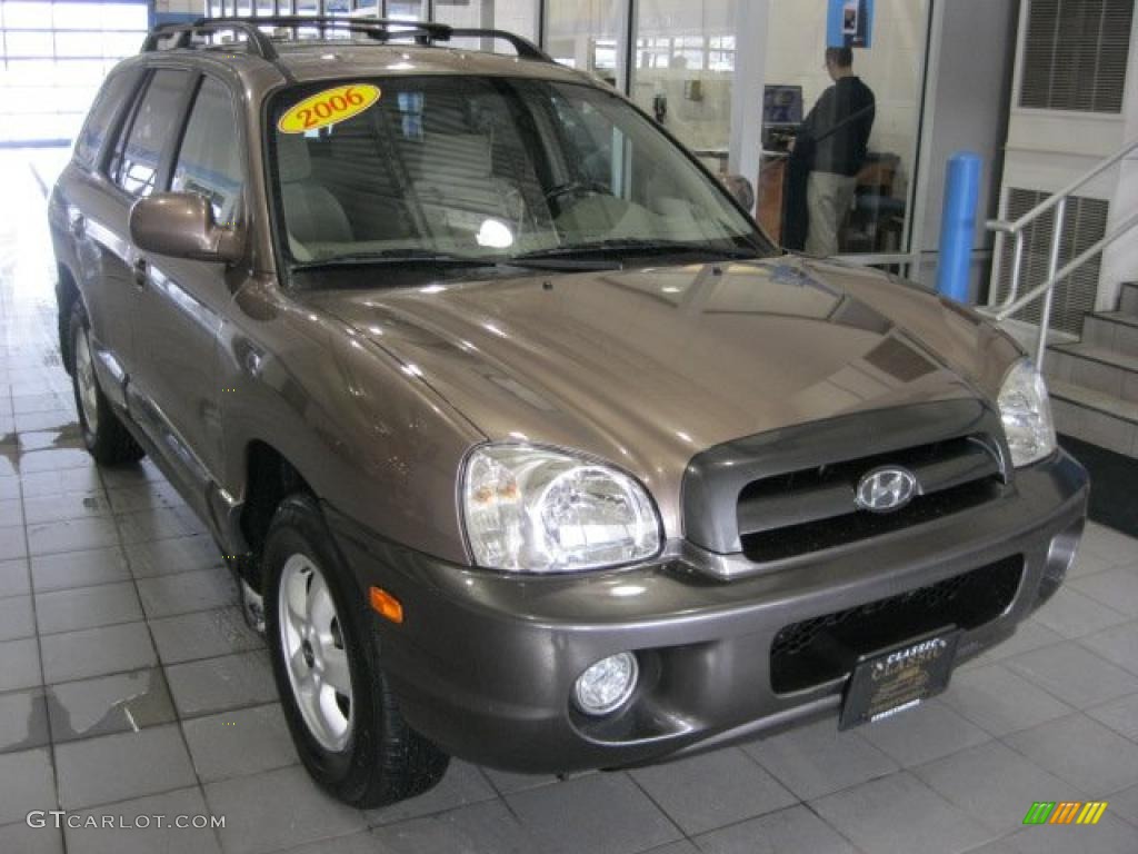 2006 Santa Fe GLS 3.5 - Mocha Frost / Beige photo #1