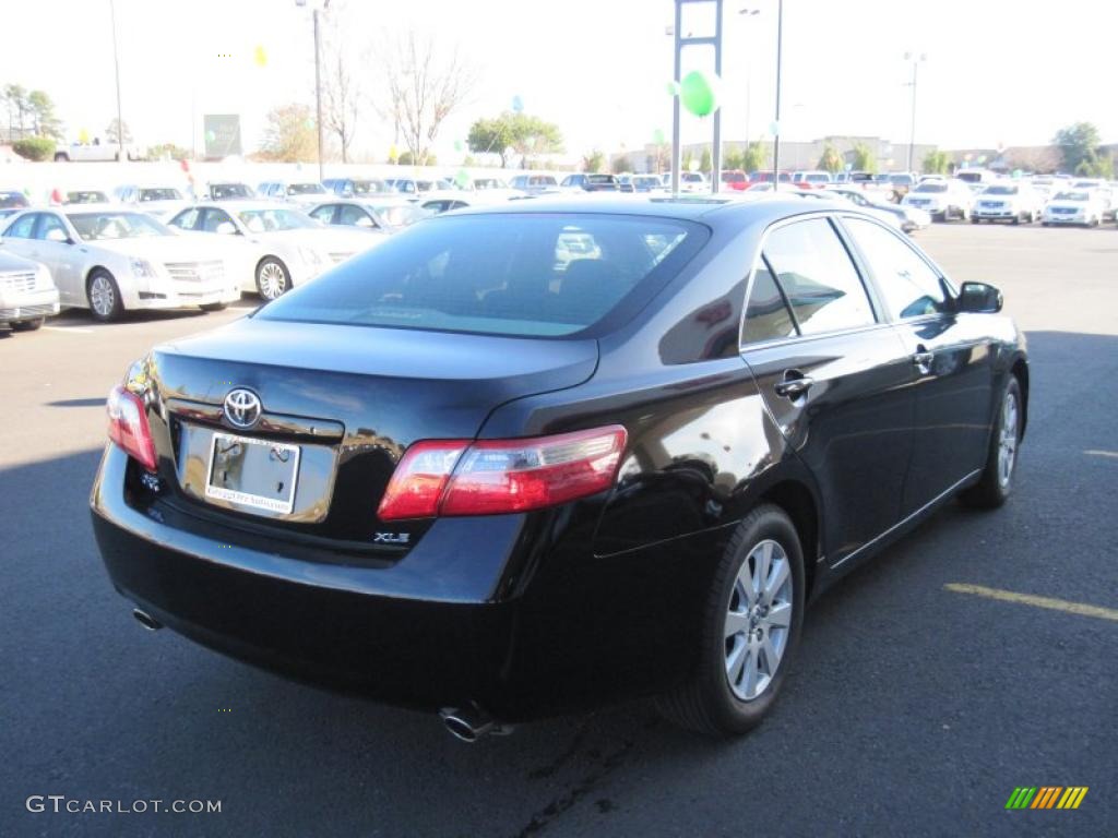 2007 Camry XLE V6 - Black / Ash photo #5