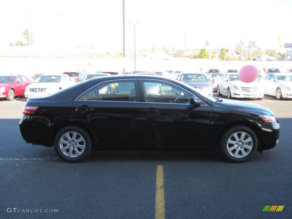 2007 Camry XLE V6 - Black / Ash photo #6