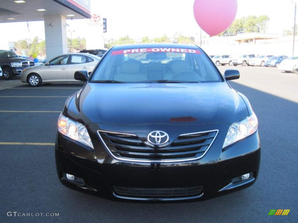 2007 Camry XLE V6 - Black / Ash photo #8