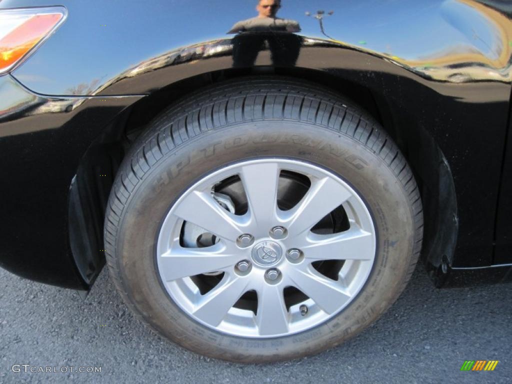 2007 Camry XLE V6 - Black / Ash photo #9