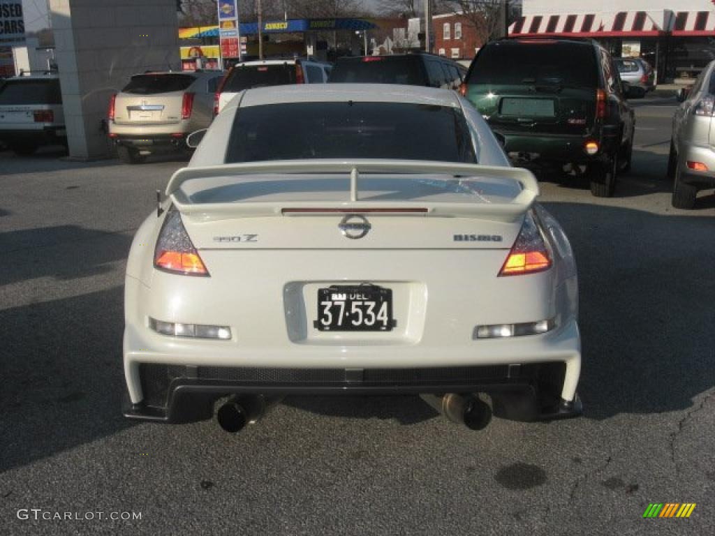 Pikes Peak White Pearl 2008 Nissan 350Z NISMO Coupe Exterior Photo #42614592