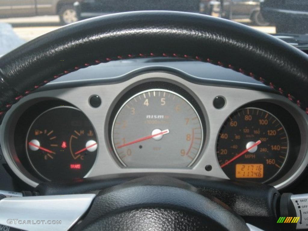 2008 Nissan 350Z NISMO Coupe Gauges Photo #42614748