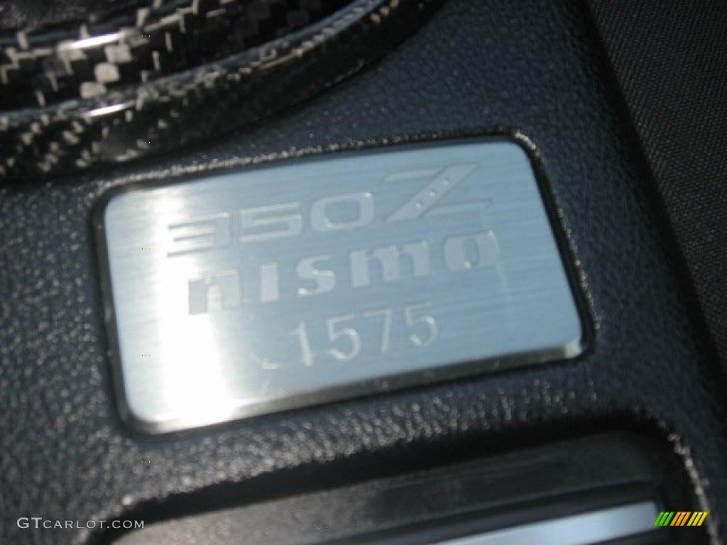 2008 Nissan 350Z NISMO Coupe Marks and Logos Photo #42614976