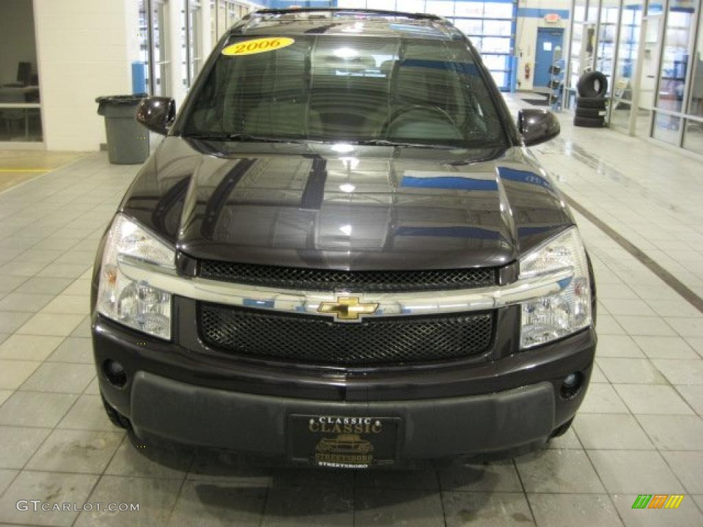 2006 Equinox LT AWD - Black Amethyst Metallic / Light Cashmere photo #5