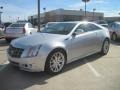 Radiant Silver Metallic 2011 Cadillac CTS Coupe Exterior