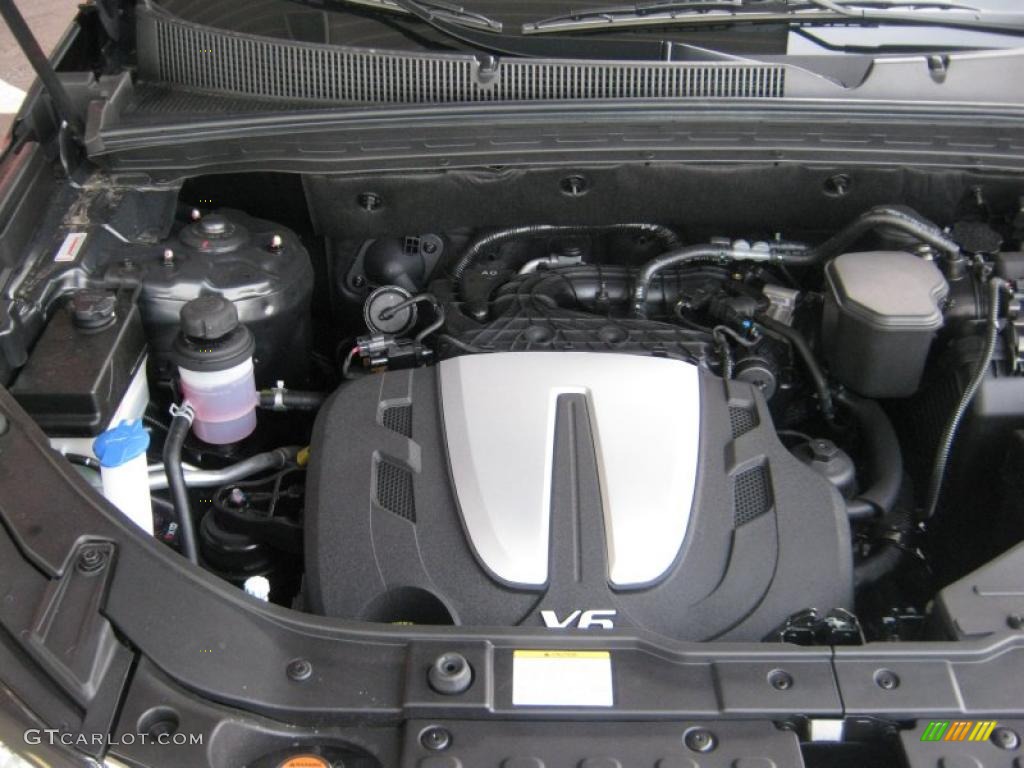 2011 Kia Sorento EX V6 3.5 Liter DOHC 24-Valve Dual CVVT V6 Engine Photo #42616552