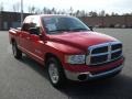 2005 Flame Red Dodge Ram 1500 SLT Quad Cab  photo #5