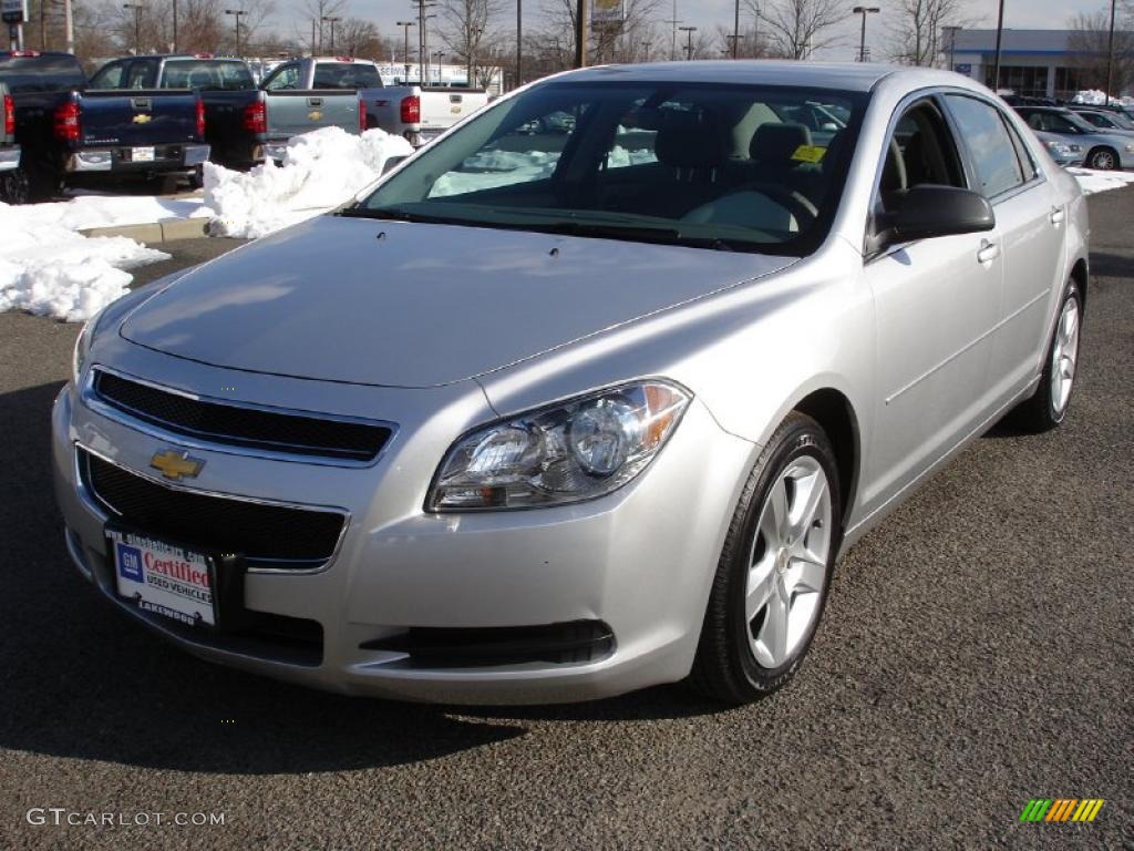 Silver Ice Metallic 2010 Chevrolet Malibu LS Sedan Exterior Photo #42621552