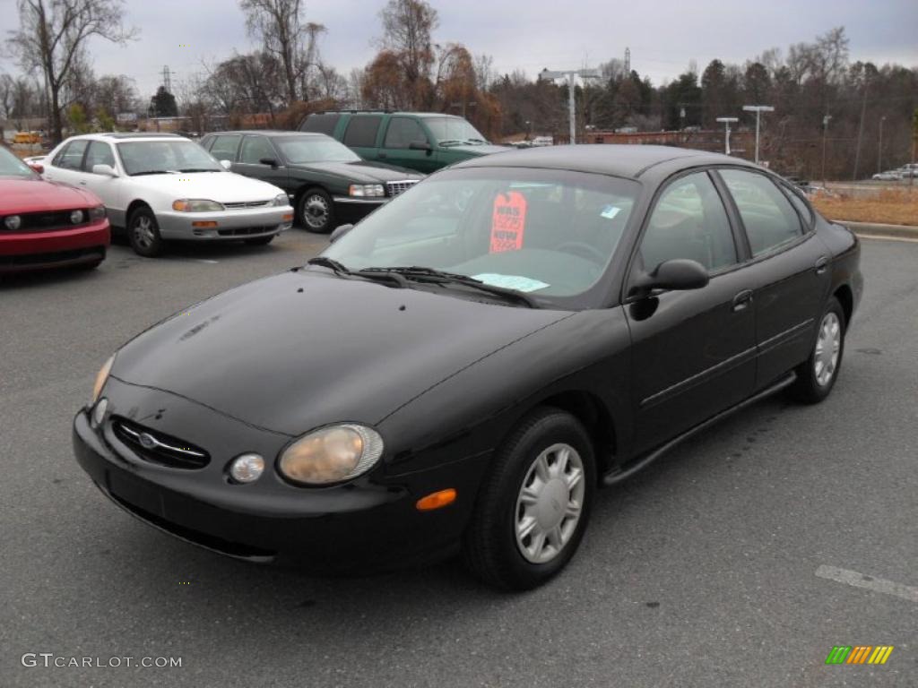 Black 1998 Ford Taurus SE Exterior Photo #42622104
