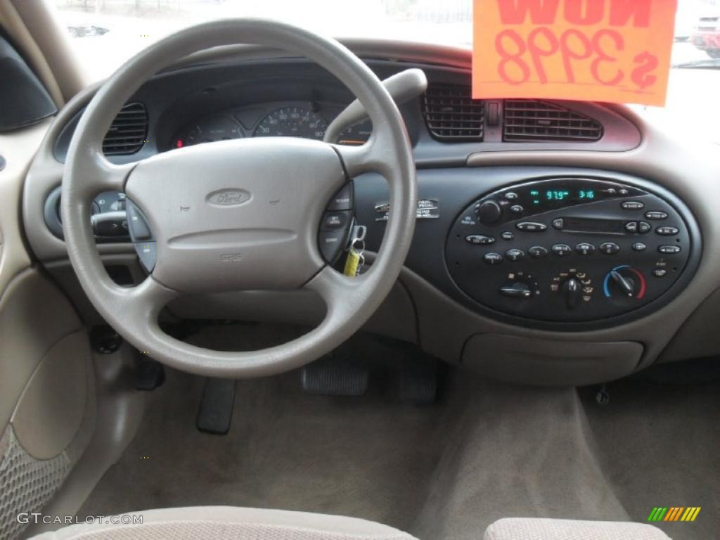 1998 Taurus SE - Black / Medium Prairie Tan photo #13