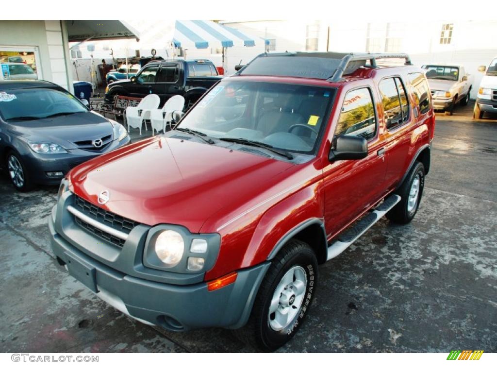 Molten Lava Metallic 2002 Nissan Xterra SE V6 Exterior Photo #42622460