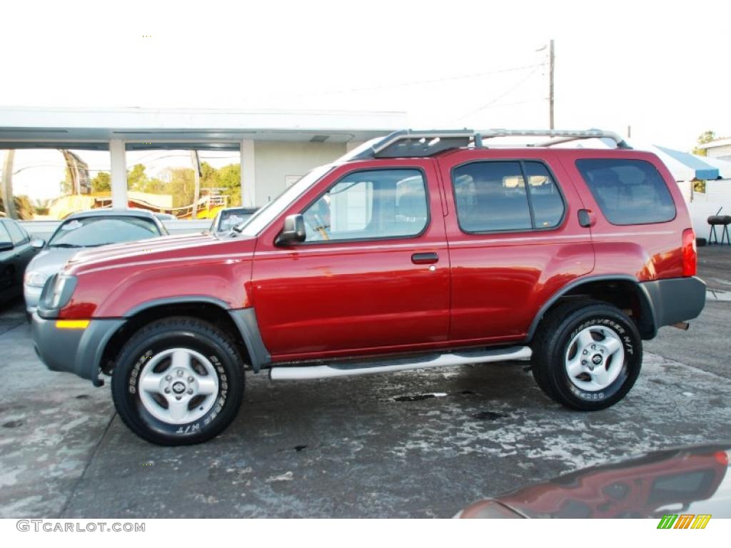Molten Lava Metallic 2002 Nissan Xterra SE V6 Exterior Photo #42622480