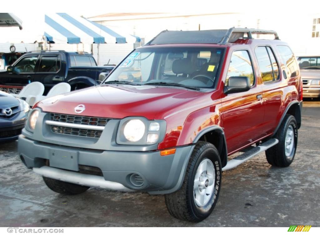 Molten Lava Metallic 2002 Nissan Xterra SE V6 Exterior Photo #42622512