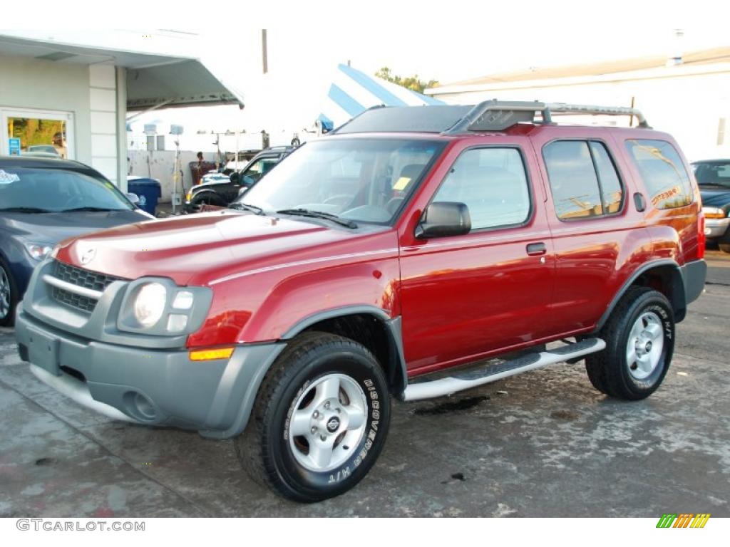 Molten Lava Metallic 2002 Nissan Xterra SE V6 Exterior Photo #42622548