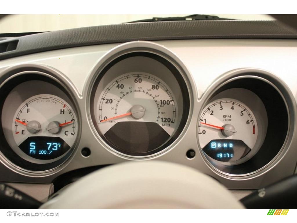 2006 Chrysler PT Cruiser Touring Convertible Gauges Photo #42624920