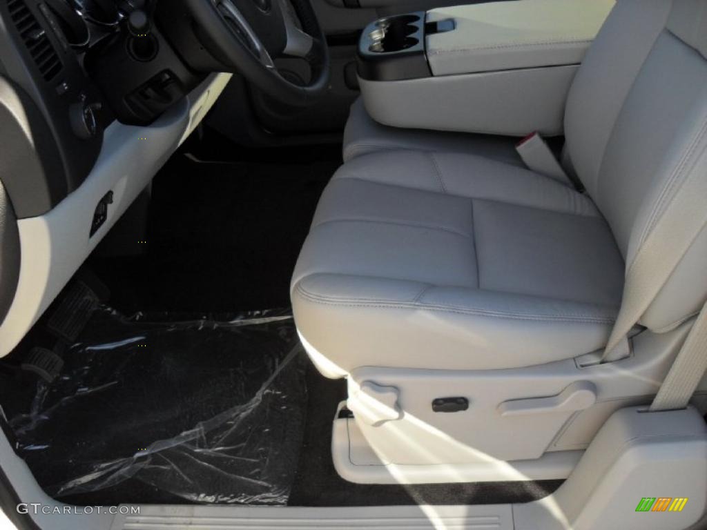 2011 Silverado 1500 LT Extended Cab 4x4 - Sheer Silver Metallic / Light Titanium/Ebony photo #7