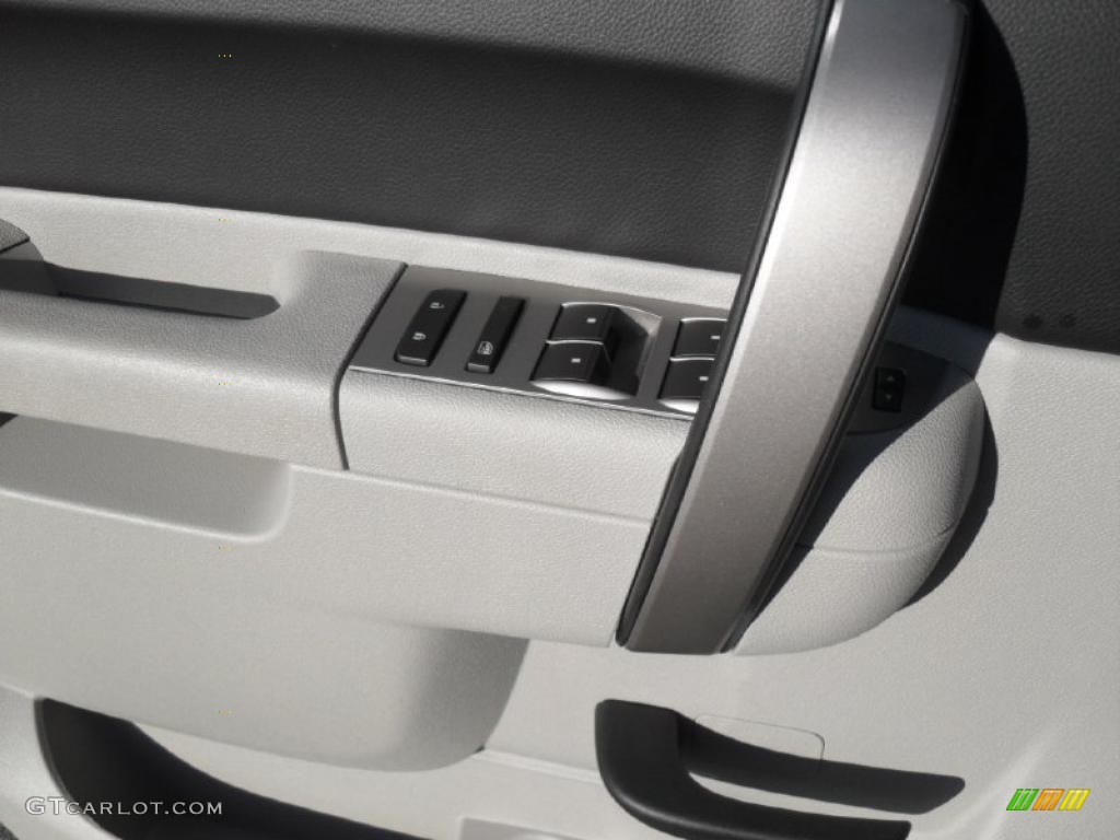 2011 Silverado 1500 LT Extended Cab 4x4 - Sheer Silver Metallic / Light Titanium/Ebony photo #10