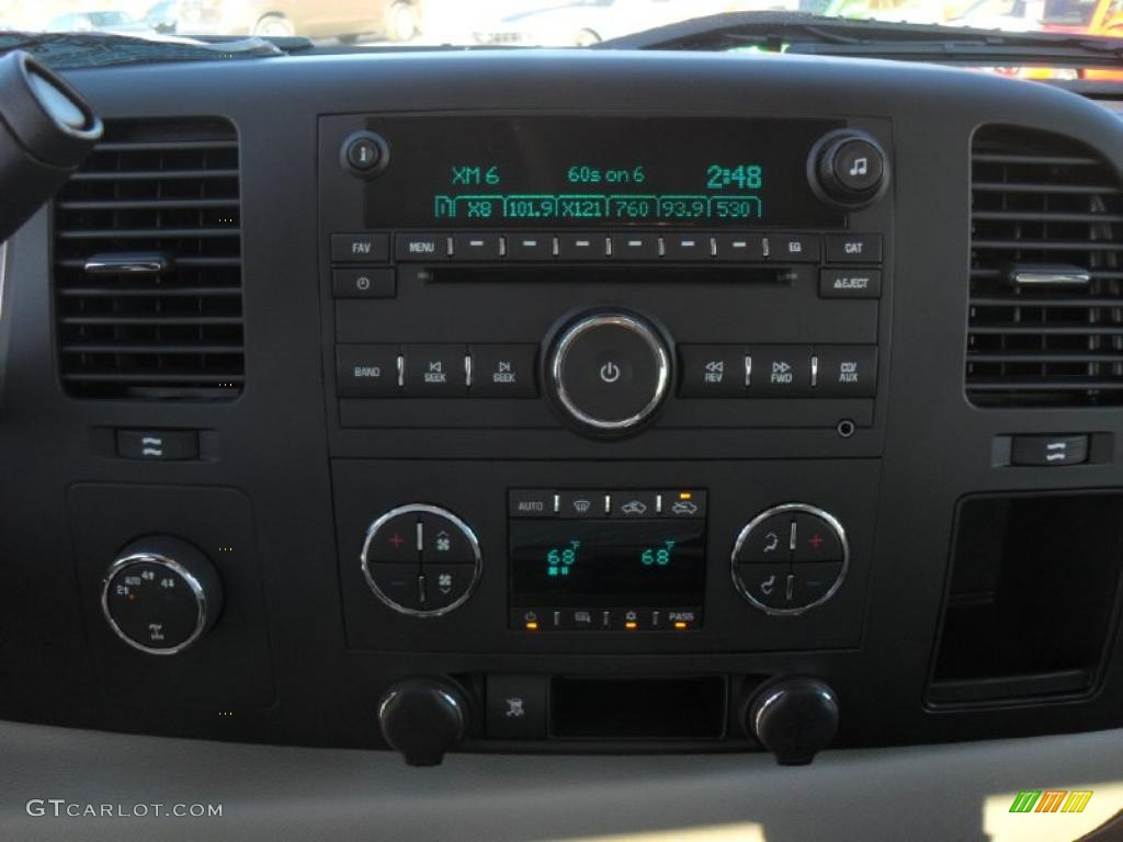 2011 Silverado 1500 LT Extended Cab 4x4 - Sheer Silver Metallic / Light Titanium/Ebony photo #13