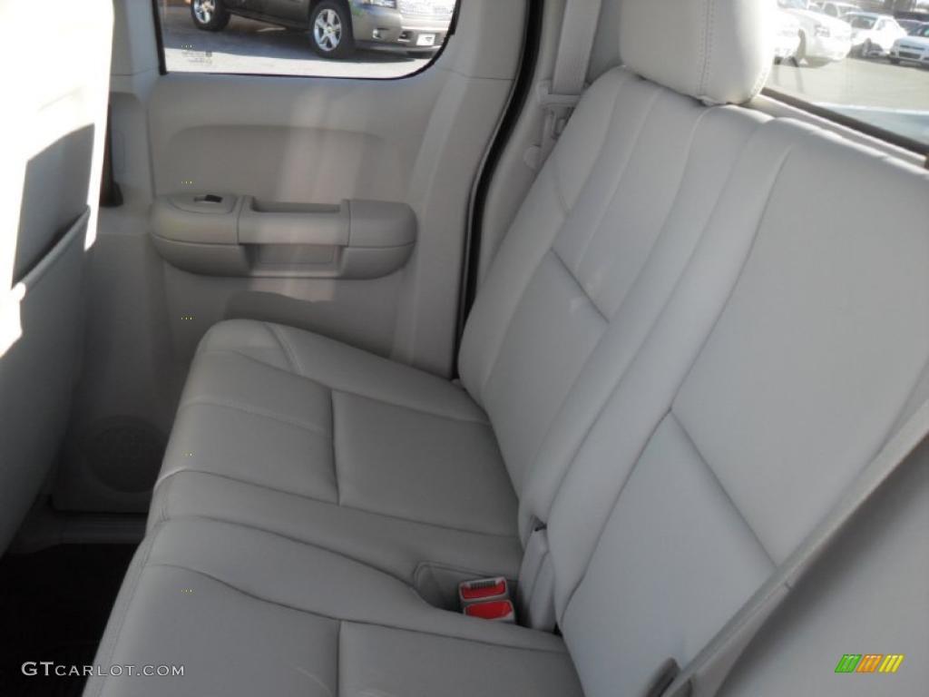 2011 Silverado 1500 LT Extended Cab 4x4 - Sheer Silver Metallic / Light Titanium/Ebony photo #14