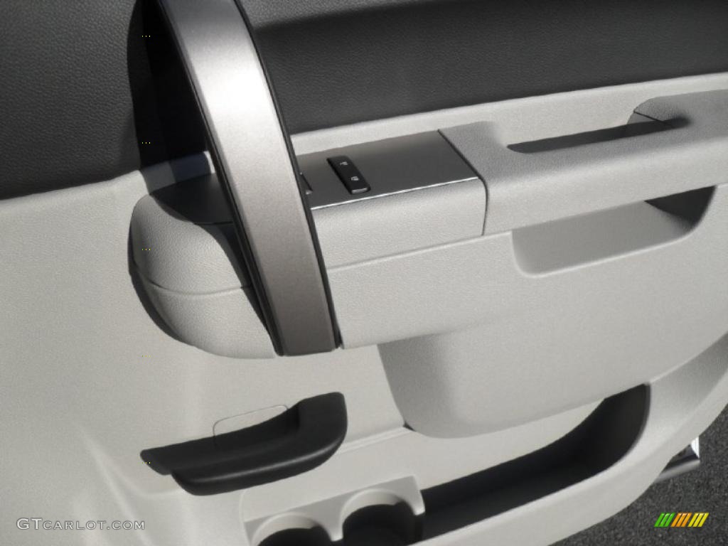 2011 Silverado 1500 LT Extended Cab 4x4 - Sheer Silver Metallic / Light Titanium/Ebony photo #22