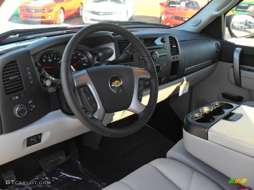 2011 Silverado 1500 LT Extended Cab 4x4 - Sheer Silver Metallic / Light Titanium/Ebony photo #26