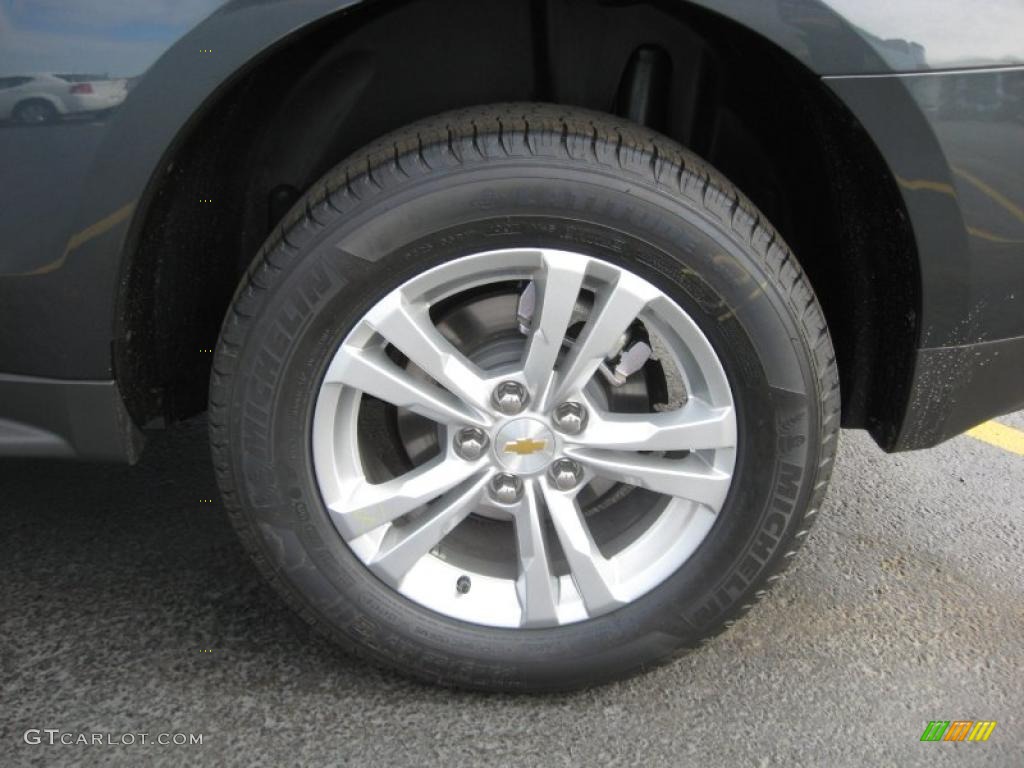 2011 Equinox LS - Cyber Gray Metallic / Light Titanium/Jet Black photo #15