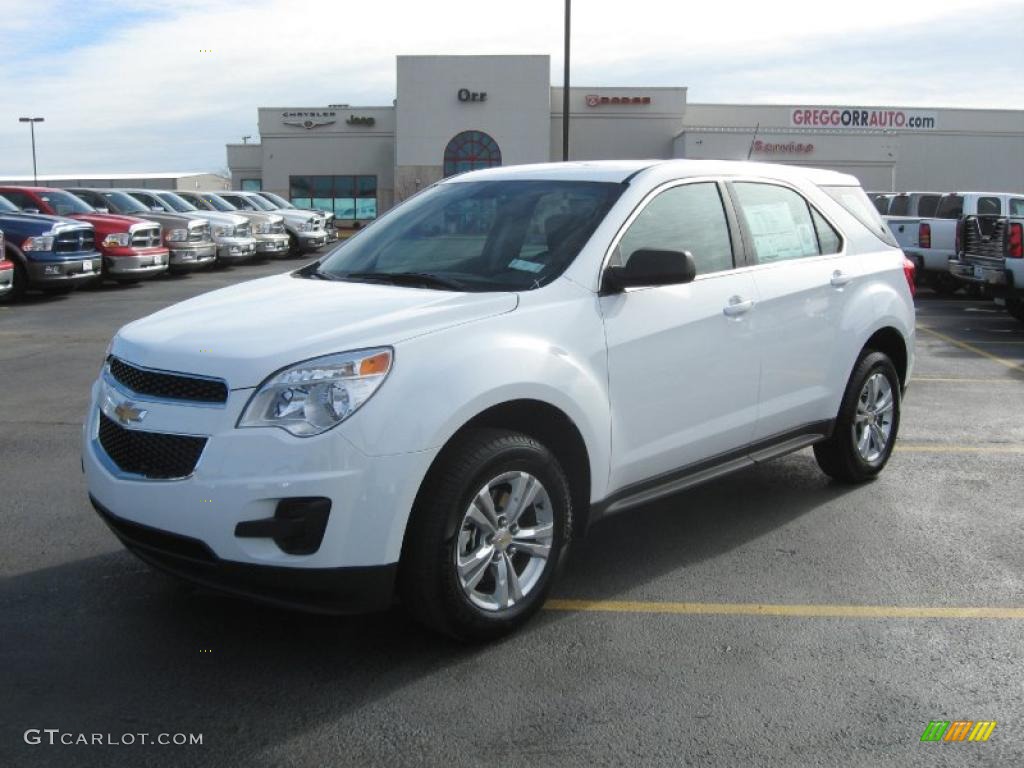 Summit White 2011 Chevrolet Equinox LS Exterior Photo #42626612