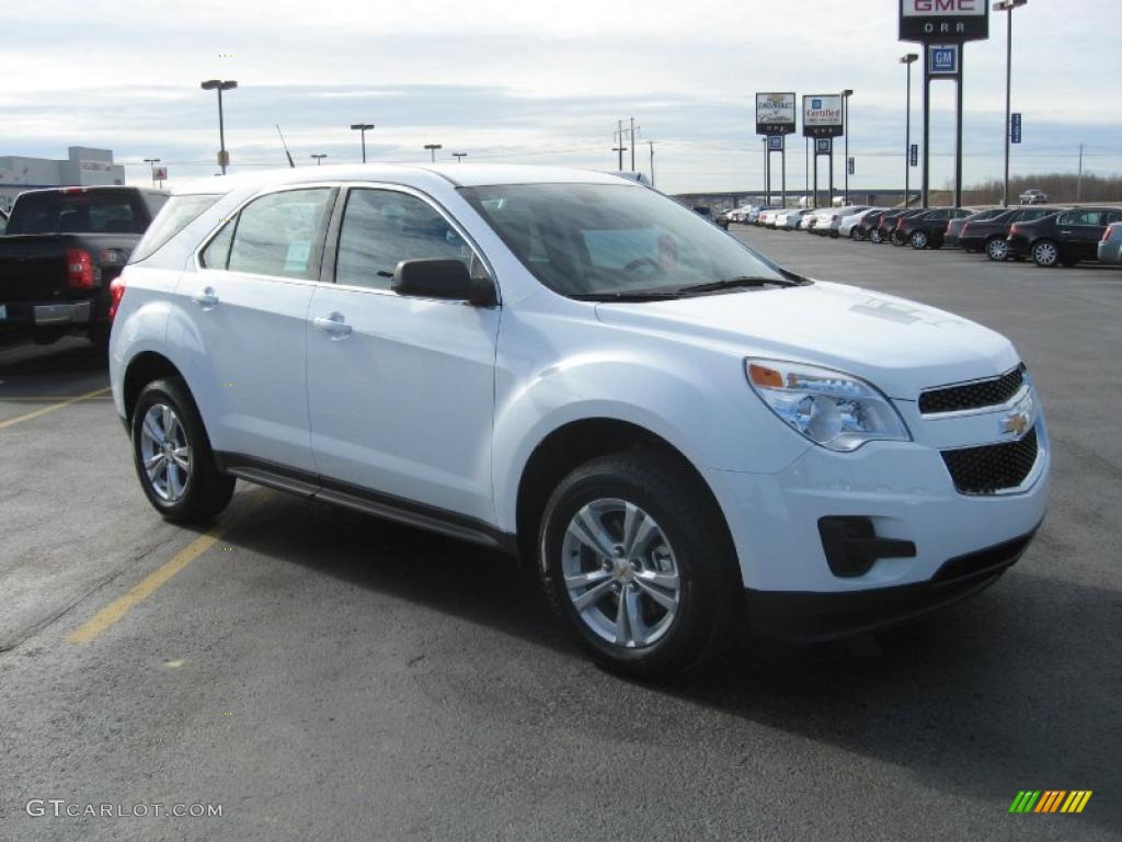 Summit White 2011 Chevrolet Equinox LS Exterior Photo #42626636