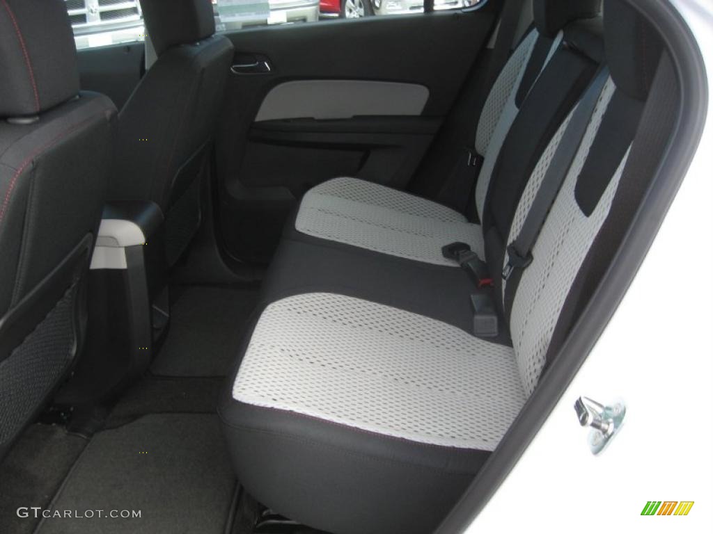 Light Titanium/Jet Black Interior 2011 Chevrolet Equinox LS Photo #42626780