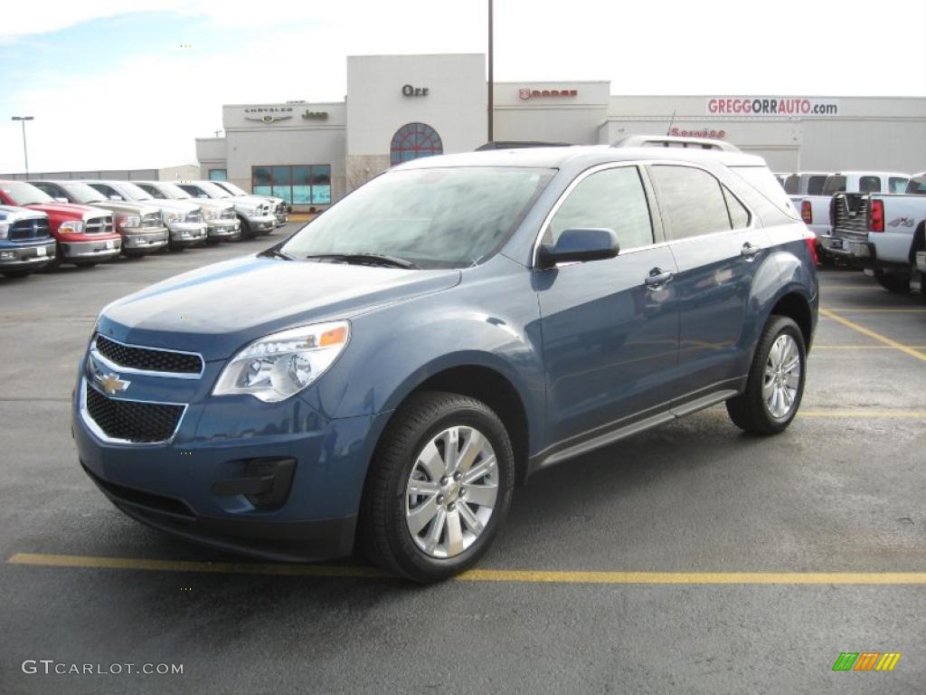 Twilight Blue Metallic 2011 Chevrolet Equinox LT Exterior Photo #42626881