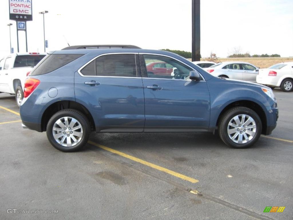 Twilight Blue Metallic 2011 Chevrolet Equinox LT Exterior Photo #42626932